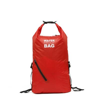 China Sale Whole Promotional Eco Friendly Colorful Beach Bag Lightweight Foldable Waterproof Backpack for sale