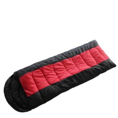 China Lightweight Custom 190T Mummy Envelope Waterproof Sleeping Bag For Outdoor Travel Camping With Pillow for sale