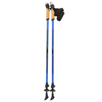 China Factory Outdoor Used 7075 Aluminum Amazon Amazon Success 2 Section Pole Eco Friendly Nordic Walking Poles for sale