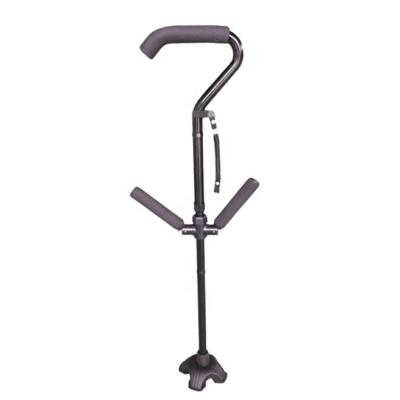 China Hot Selling EVA Outdoor Cane Crutch Walking Stick Multifunctional Folding Customized Aid Walker for sale