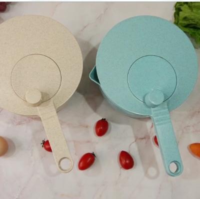 China Viable WHEAT STRAW KITCHEN RICE LAUNDRY AND FRUIT WASHING SET WITH EGG BEATER for sale