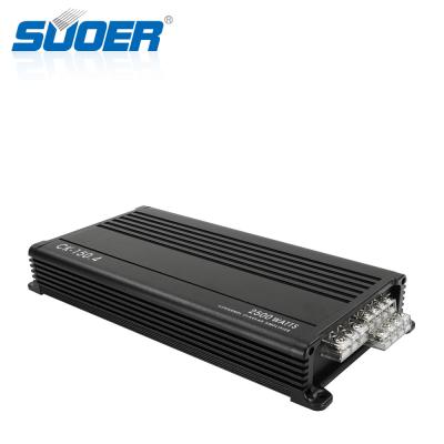 China 40A*2 Suoer 10hz-30Khz CK-150.4 2500w 4 Channel Car Power Amplifier Class AB Full Frequency Amplifier for sale