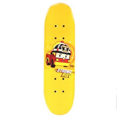 China OEM Factory Desgin Brand Cartoon Long Wheel Bearing Wooden Kids Adult Skateboard Yonger Skateboard In Stock Customized LOGO for sale