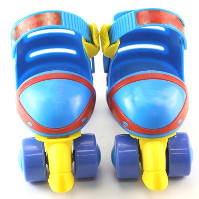 China Factory Customized PVC Cartoon Brand Roller Skate Shoes For Girls Skates OEM Integrated Mesh Brake Wholesale Adjustable Size for sale