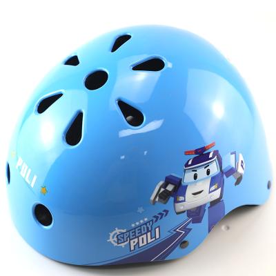 China Factory OEM protective outdoor helmet durable for kids cartoon patina yellow breathable helmet PC material scooter helmet ultralight for sale