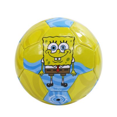 China Hot selling custom childish football no. OEM Rubber Children's Factory Kindergarten Game Cartoon Brand Soccer 2 for sale