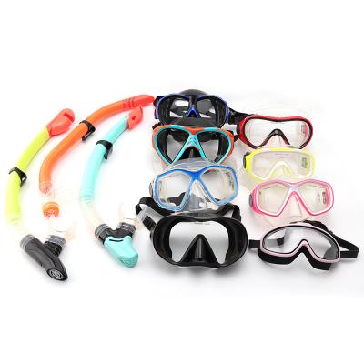 China Durable Factory OEM Scuba Free Set Mask Underwater Breathing Adult Breathing Tube For Swimming Scuba Diving PVC Air Intake for sale