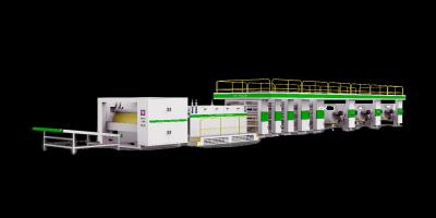 China Continuous Paper Honeycomb Machine Productielijn 65KW HZX-2000PC800 Te koop