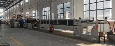 China 35m/min Papier honingraatmachine 300KW honingraat bord lamineren Lijn Te koop