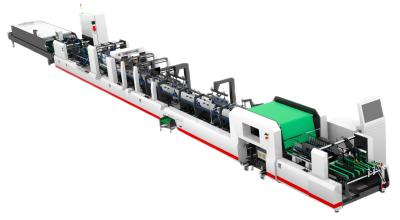 China Hochgeschwindigkeits-Full-Automatic Folder Gluer Maschine 18,5KW 0 - 500m/min JH-850PC zu verkaufen