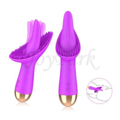 China Available JoyPark Female Tongue Vibration Stimulation Toys Clitoris Stimulator G Spot Massager For Women for sale