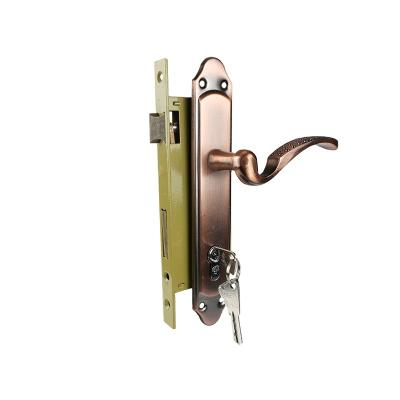 China Aluminum Alloy & High Quality Customized Iron Combination Entry Lock Set Locks Iron Padlock Door Aluminum Door Lock for sale