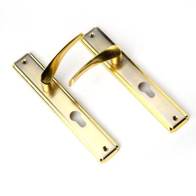 China Door Factory Customization Handle Panel Lock High Quality Aluminum Aluminum Door Lock for sale