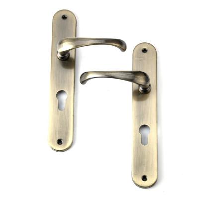 China High Quality Custom Door Security Handle Iron Panel Aluminum Door Locks for sale