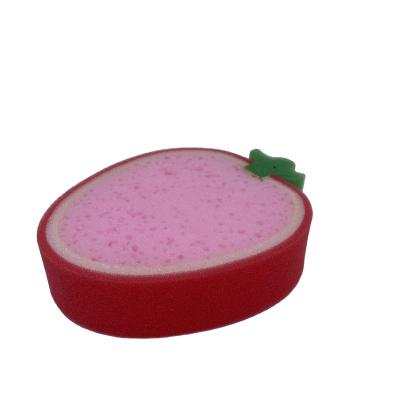 China EXFOLIATE New Design Custom Shape Beauty Fruit Puff Stawberry Set Super Soft Powder Puff Business Gift Sponge for sale