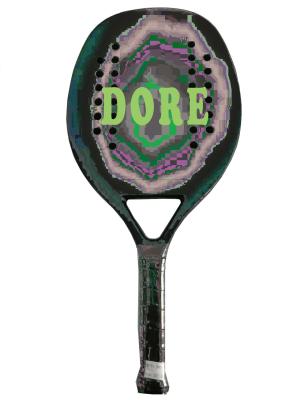 Cina Good Quality Factory Hot Sales Racchette Carbon Fiber Beach Tennis Racket Paddle For Athletes With the Best Beach Tennis in vendita