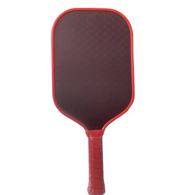 China Carbon Fiber And Kevlar Blend Texture Surface PP Honeycomb Foam Injected Kevlar Pickleball Paddle Thermoformed for sale