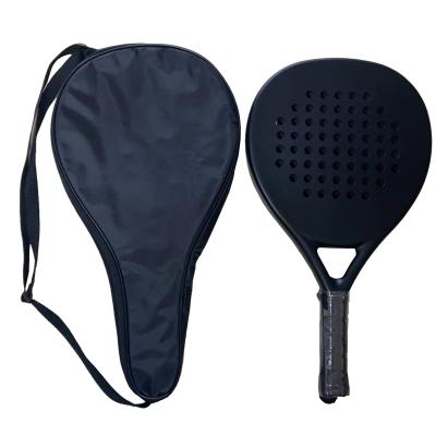 China Sell At Wholesalw Price Custom Professional Padel Tennis Racket 3K 12K 18K Carbon Fiber Padel Rackets for sale