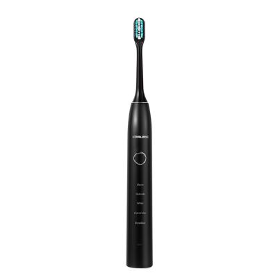 China Twice A Day 2022 Black Portable Eco Usb Charging Carry Travel Electric Waterproof Toothbrush Easy Sonic Electric Toothbrush for sale