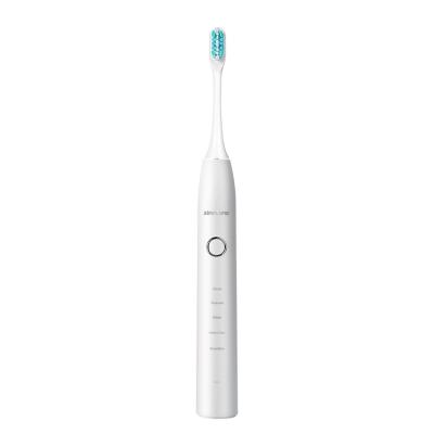 China Twice A Day Wholesale White Rechargeable Waterproof Smart Toothbrush Ipx7 Sonic Electric Toothbrushes Aldults Electric for sale