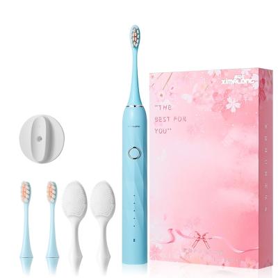 China Factory Level IPX7 Waterproof Durable Hot Sales Couples Sonic Electric Toothbrush Portable Luxury Household IPX7 Waterproof Durable Hotel Couples for sale