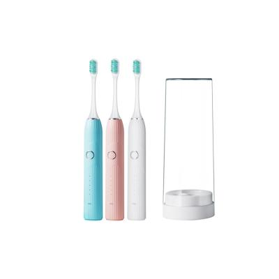 China Custom High Quality Rechargeable Deep Cleaning Electric Toothbrush Waterproof Portable Smart IPX7 Level Best Vibration Electric Toothbrush For Adults for sale