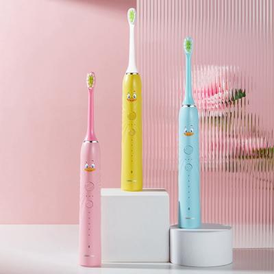 China Custom Eco B Rechargeable Oral Cleansing Sonic Electric Toothbrush Waterproof Portable Children's Care Ipx7 Smart Automatic Kids Battery Operated for sale