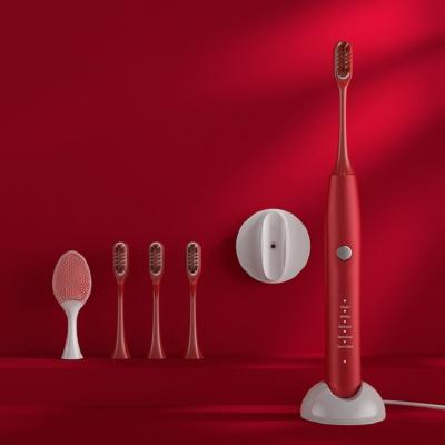 China Twice A Day 2021 Start Oral Hygiene Intelligent Automatic Whitening Rechargeable Electric Toothbrush Customized for sale