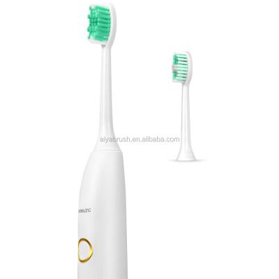 China Custom Colorful Kids Battery Operated Waterproof Sonic Vibration Electric Toothbrush for sale