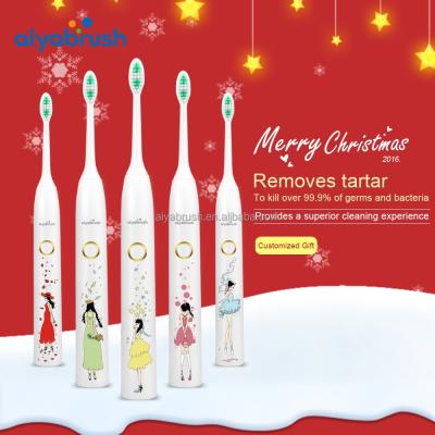 China Rechargeable Dental Gift One Year Warranty Rechargeable Sonic Full Electric Toothbrush for sale