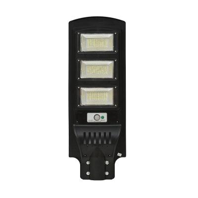 China Road Adjustable Brightness New Model Sensor All In A Solar Led Street Garden Light for sale