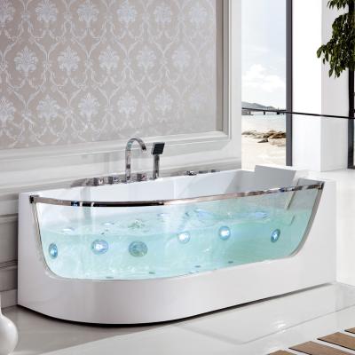 China cheap double side skirt Foshan massage bathtub (left skirt), whirlpool massage bathtub, glass bathtubs and showers for sale