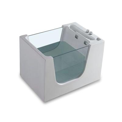 China Freestanding High Quality Infant Spa Tub Baby Shower Bathtub Spa Babybathtub for sale