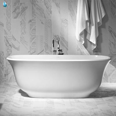 China Factory wholesale eco-friendly porcelain perfect vigor spa morden bathroom oval tub for small spaces for sale