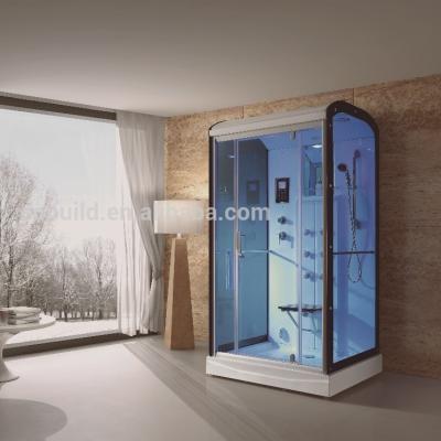 China With View K-703 Cheap Price Bathroom Wet Dry Sauna Bath Indoor Steam Shower Room for sale