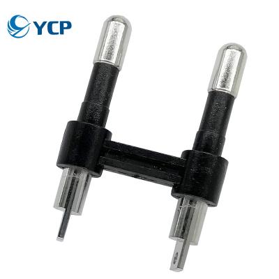 China Electrical Plug 4.8MM Two Round Socket Charger Adapter Two Plug In Korea Send Samples To Us For Free for sale