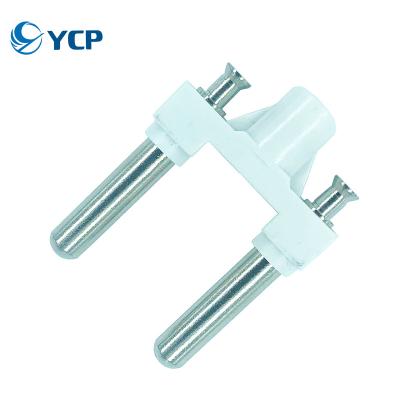 China Plug 2 Pin 4.8 Pin Brazil Copper Plug Parts ROHS Korea Plug Middle East Electrical Plug for sale