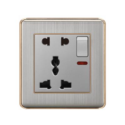 China Commercial made in china top quality hotel switch single wall wall switch electrical socket for sale