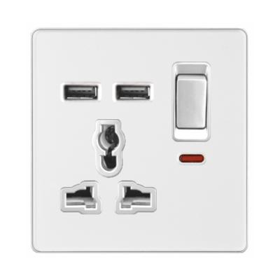 China Commercial Fine Switches And Sockets Electrical Industrial Quality Socket Switch And Wall Socket for sale