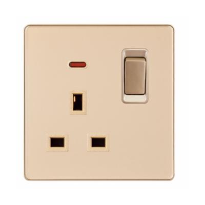 China Factory supply attractive price commercial universal wall power socket wall lamp switch socket for sale