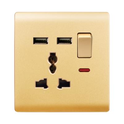 China Commercial Unique Design Hot Selling Wall Switch Luxury Electrical Wall Switches And Sockets for sale