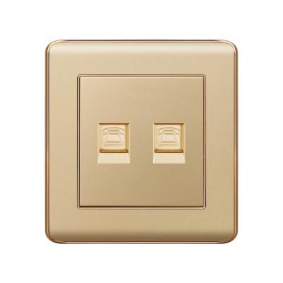 China Newest Design Commercial High Quality Switches Modern Wall Electric Light Switch Socket for sale