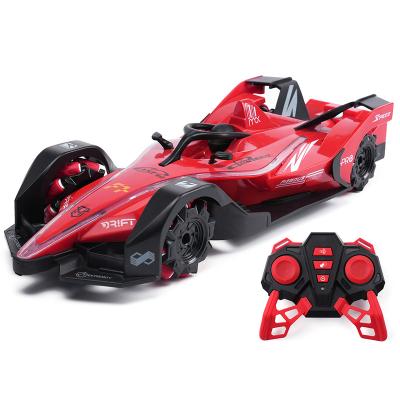 China RC Hobby Hohujoy 2.4G Stunt Car Remote Control Universal Formula Racing Car With Light Jet for sale