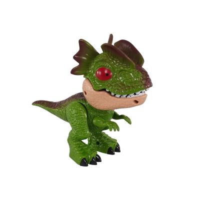 China Wholesale Plastic Hohujoy Simulation Dragon Dinosaur Model Double Crown 5 In 1 Stationery Dinosaur Toys For Children for sale