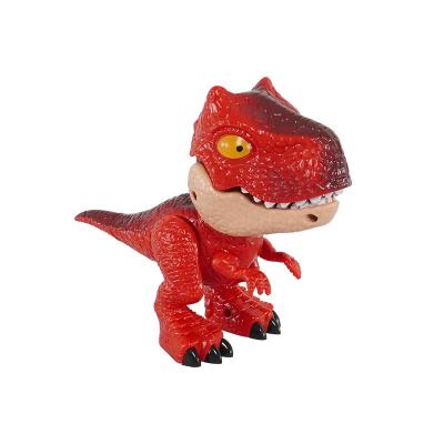 China New Hohujoy Mini Plastic Realistic Toy Dinosaur Pencil Holder 5 in 1 Carnivore Dinosaur Stationery Toys for Children for sale