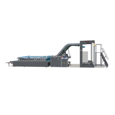 China Printing shops YB-1100BG semi-auto corrugated flute laminating machine price with CE for sale