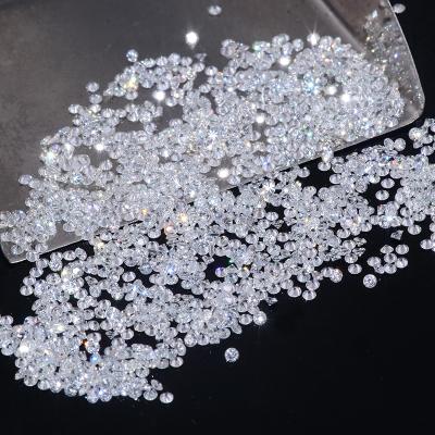 China 0.8MM to 1MM Diamond Jewelry Decorations Rings Earring Necklace Real Diamond Jewelry Making Stone Melee VS Natural Clarity Loose Diamonds for sale