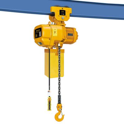 China Building Material Shops Electric Chain Hoist Best Selling CE Approved 1 Ton Electric Chain Hoist for sale