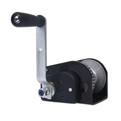 China BOAT Approved 0.5T Aluminum Alloy Boat Winch Hand Trailer Crank Strap Winch for sale