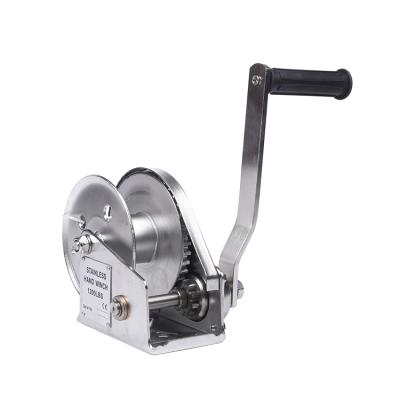 China ATV/UTV 2000lbs Portable Manual Hand Winch For Boat Trailer With High Quality for sale